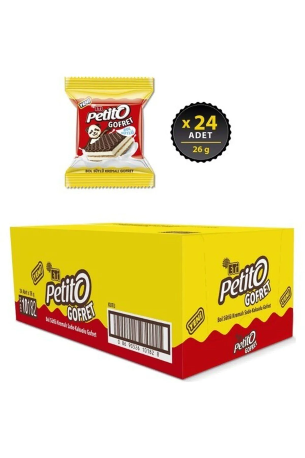 Gofret 25gr X 24 Adet