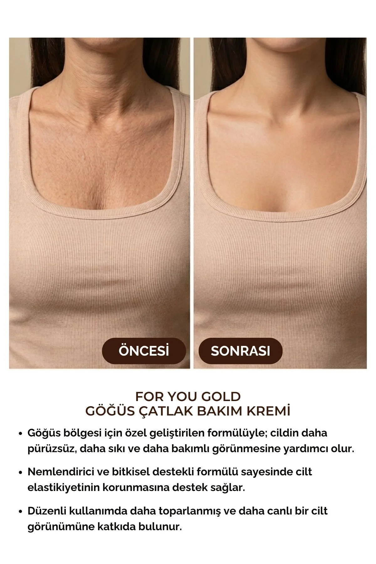 Göğüs Çatlak & Sıkılaştırıcı Bakım Kremi, Toparlayıcı Etkili Çatl