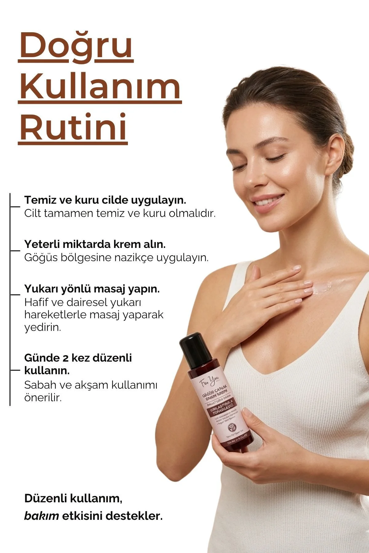 Göğüs Çatlak & Sıkılaştırıcı Bakım Kremi, Toparlayıcı Etkili Çatl