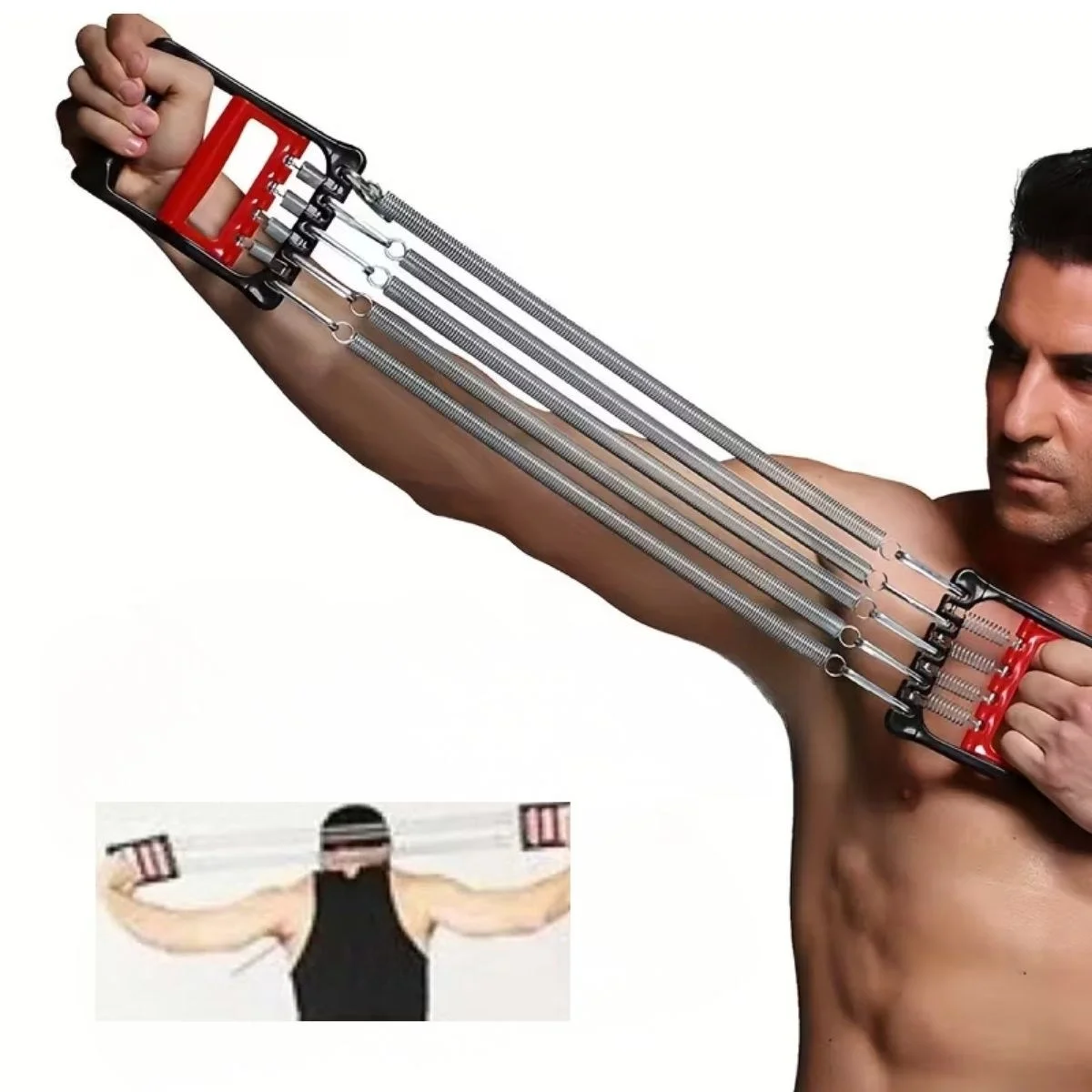 Göğüs Genişletme Ve Kuvvet Egzersiz Aleti – 5 Yaylı 5 Kademeli Ayarlanabilir Fitness Ve Kuvvet Antrenmanı Ekipmanı Bx40 Fiyatı, Yorumları ve Özellikleri