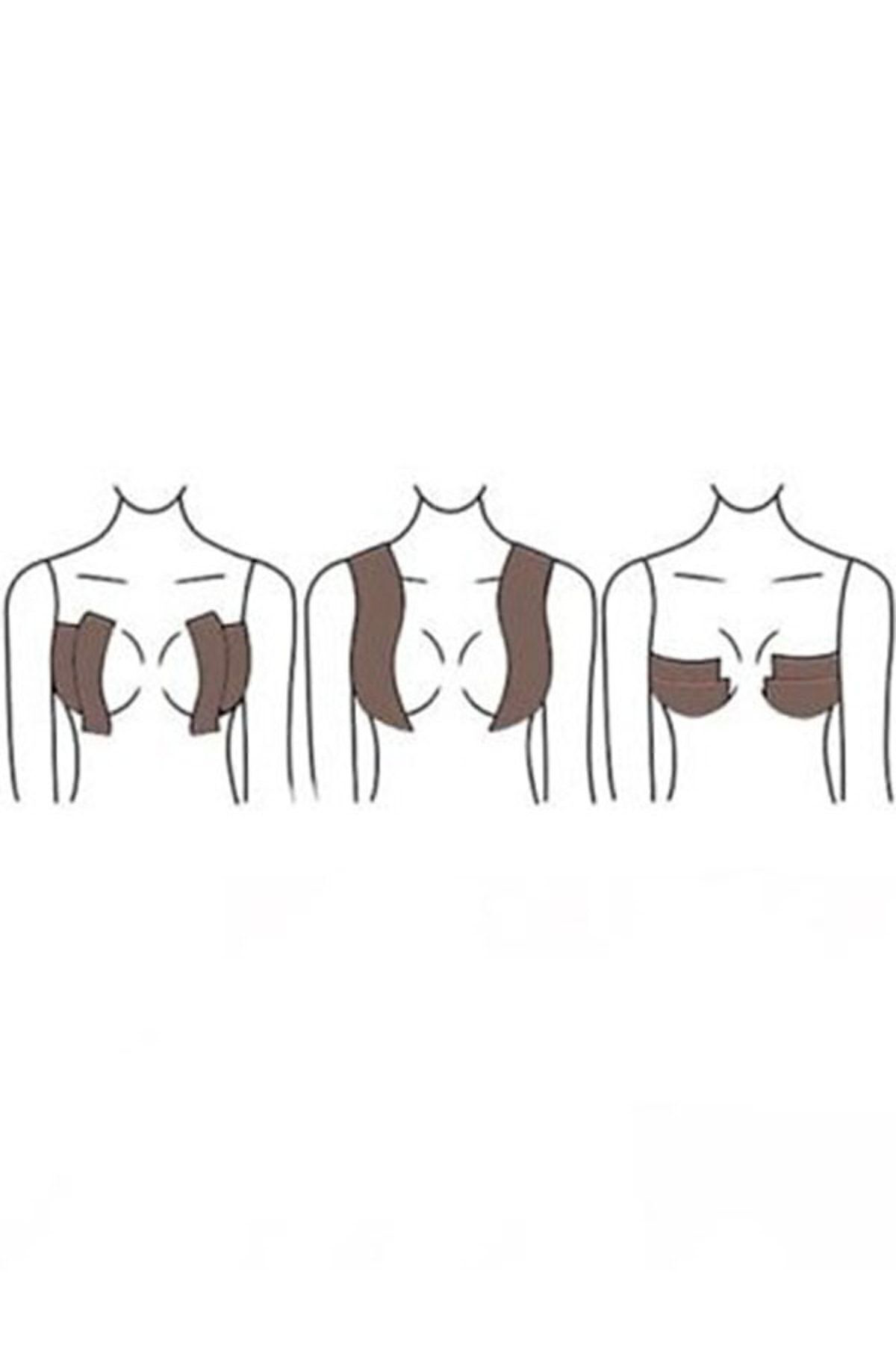 Bkmc Göğüs (Meme) Bandı, Meme Dikleştirici Bant, Meme Kaldırıcı Ten Re