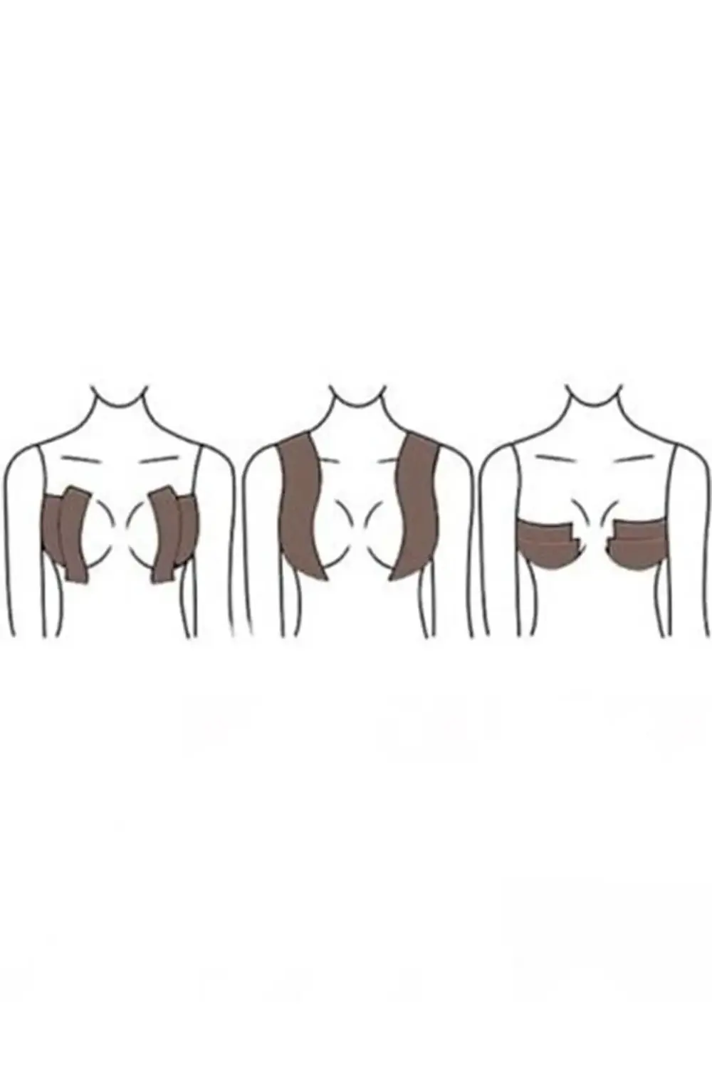 Göğüs (meme) Bandı, Meme Dikleştirici Bant, Meme Kaldırıcı Ten Re