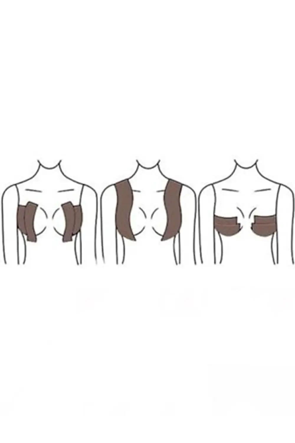 Göğüs (meme) Bandı, Meme Dikleştirici Bant, Meme Kaldırıcı Ten Re