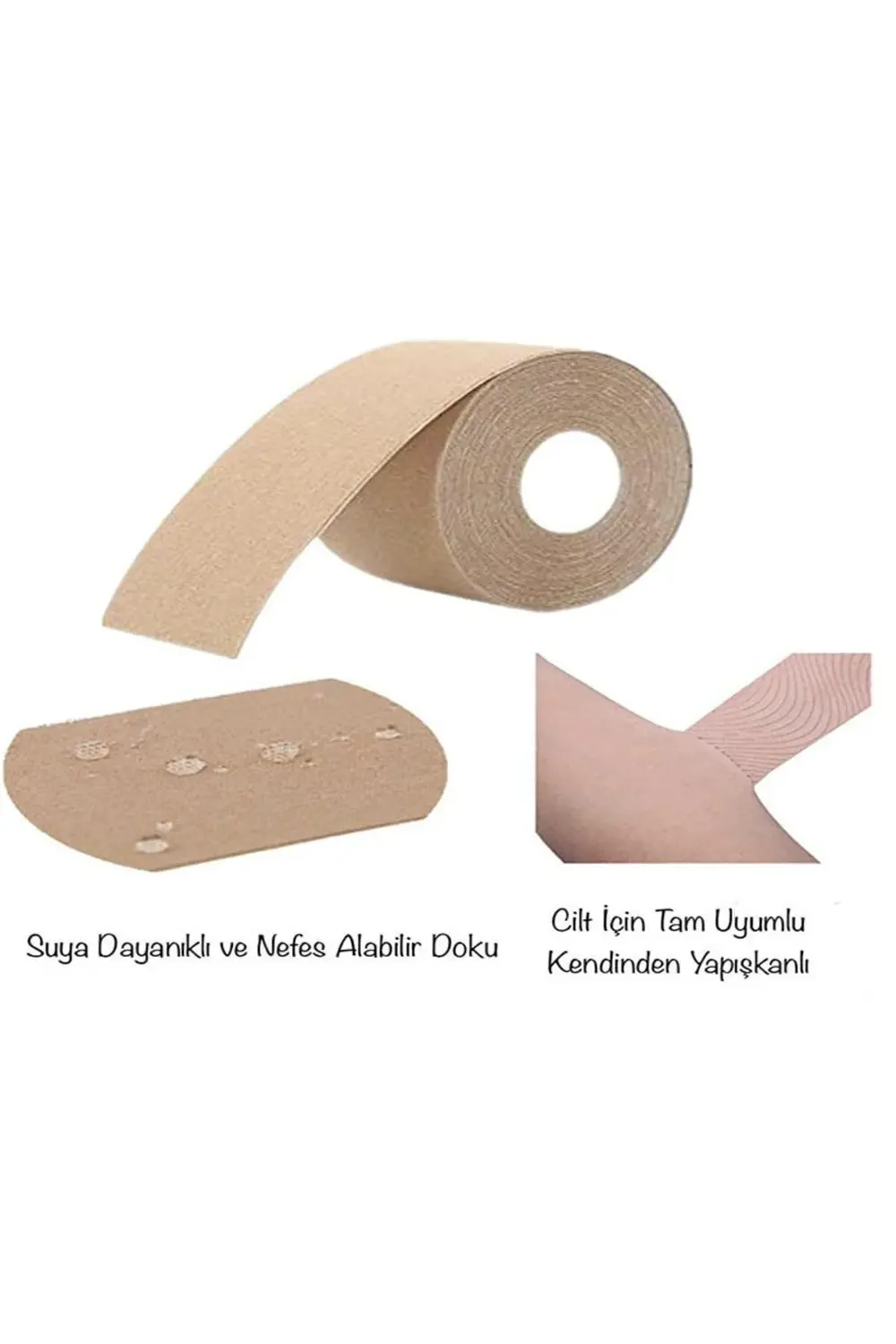 Göğüs (meme) Bandı, Meme Dikleştirici Bant, Meme Kaldırıcı Ten Re