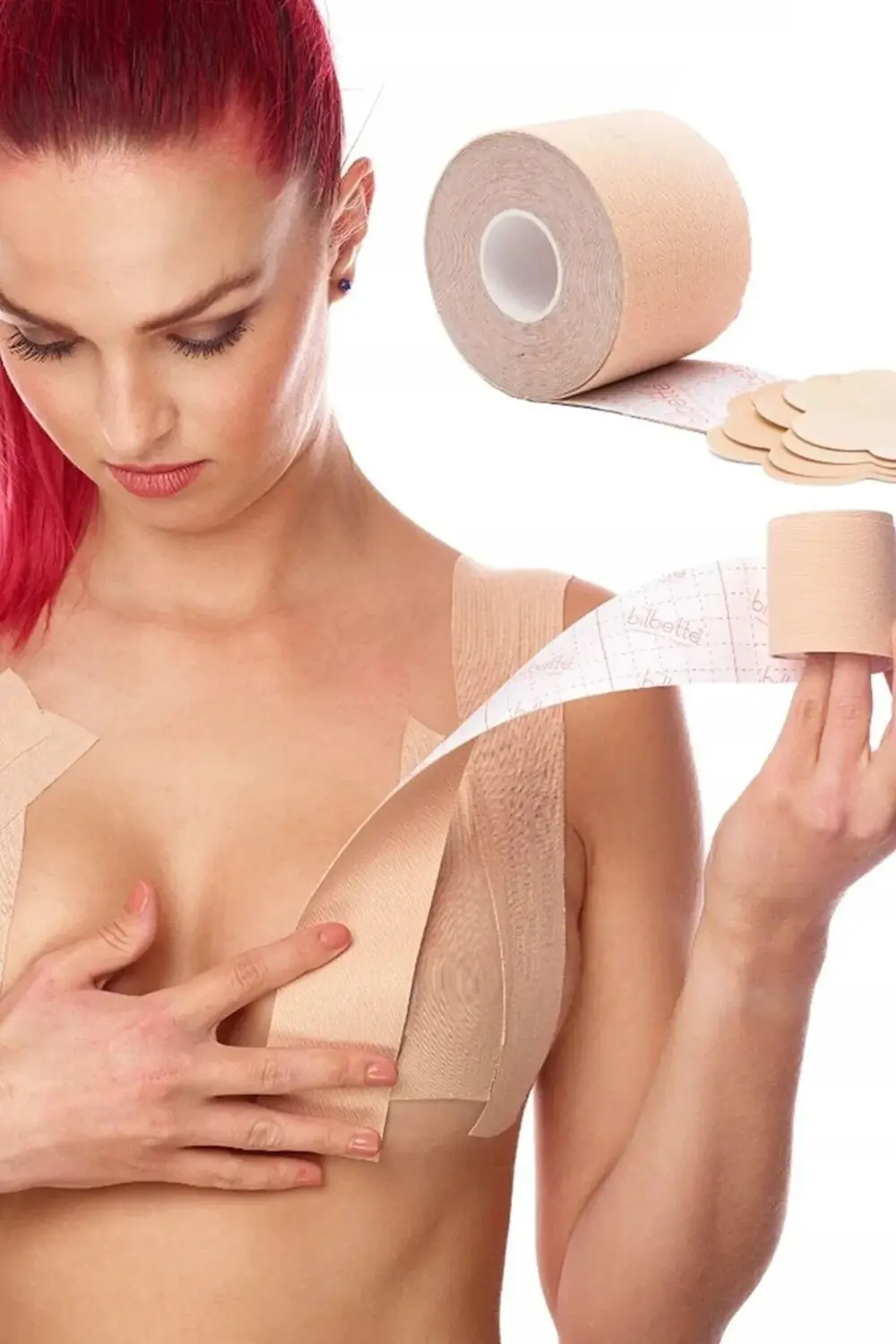 Göğüs Meme Dikleştirici Sabitleştirici Yapışkan Bant