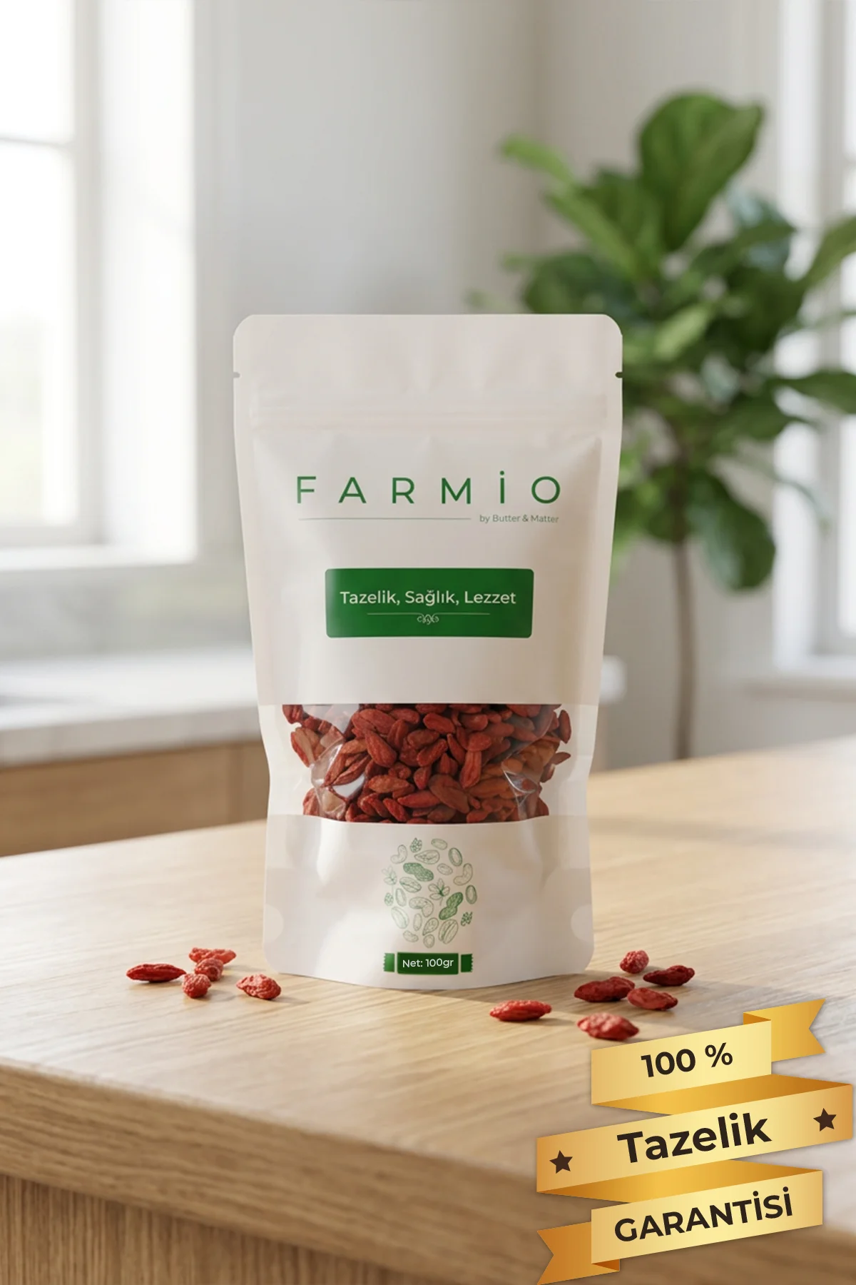 Goji Berry (Kurt Üzümü) 100gr – Lycium Barbarum