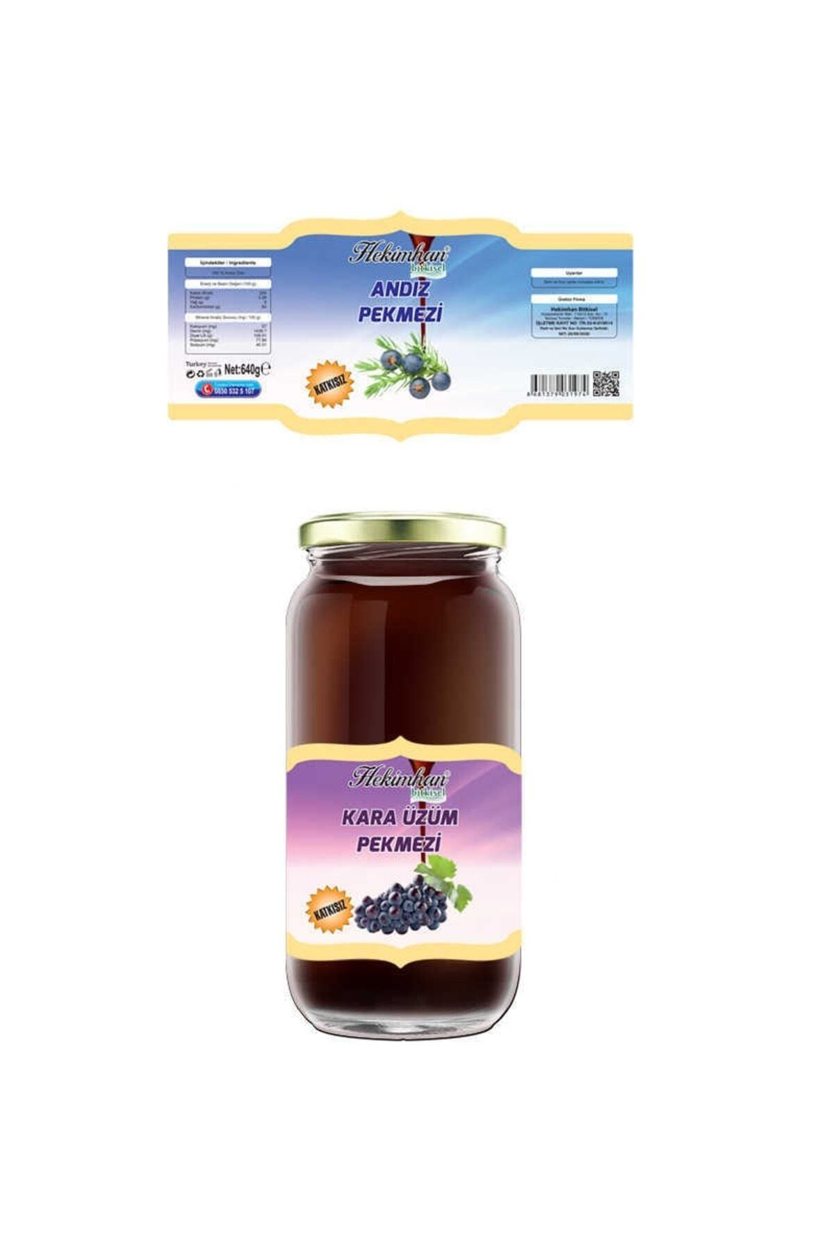 Hekimhan Bitkisel Gökçe Hekimhan Kara Üzüm Pekmezi 640G