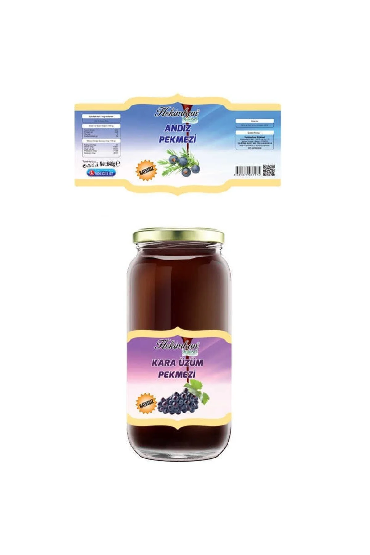 Gökçe Hekimhan Kara Üzüm Pekmezi 640g Gökçe Hekimhan Kara Üzüm Pekmezi 640g
