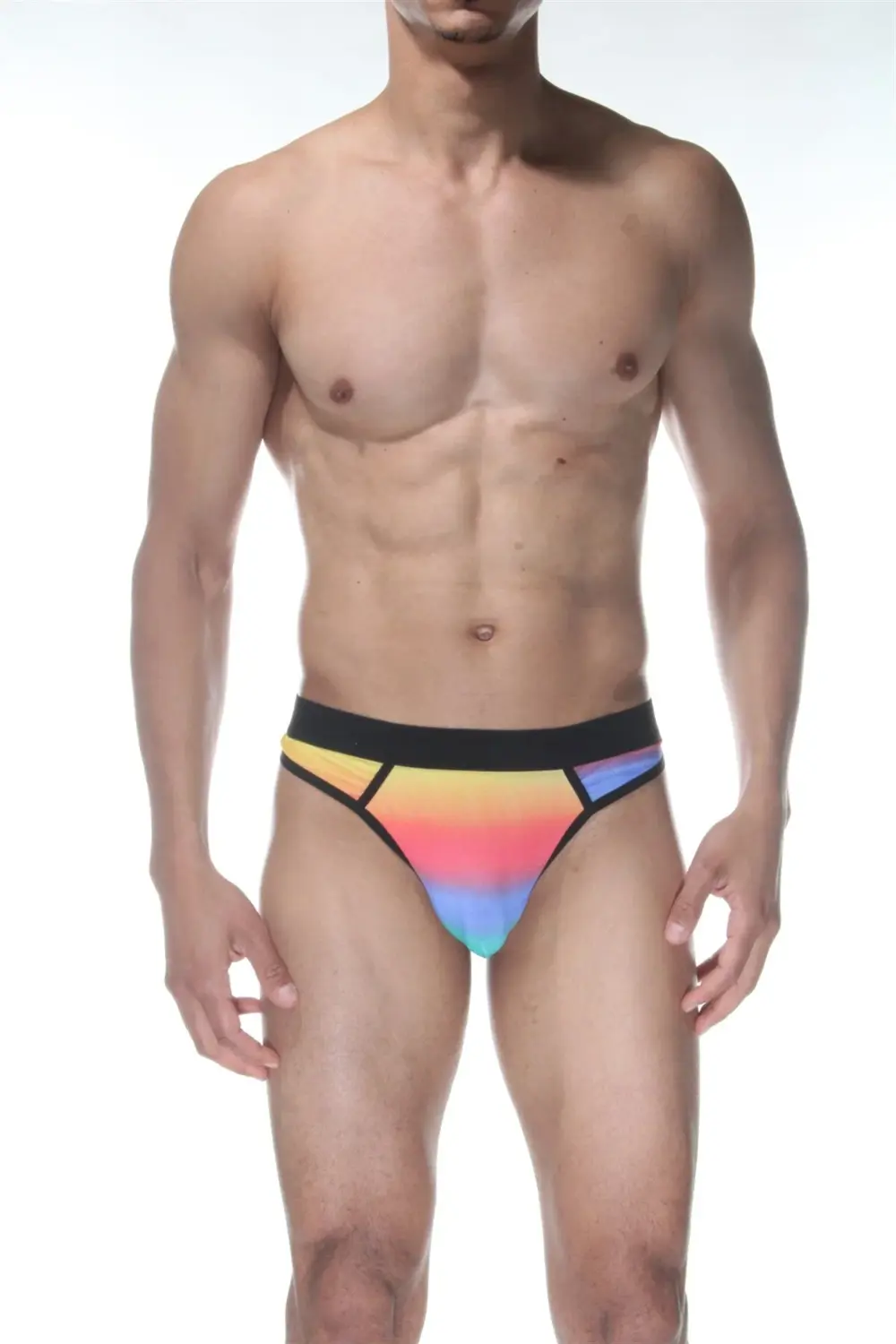 Gökkuşağı Erkek Tanga Kulot