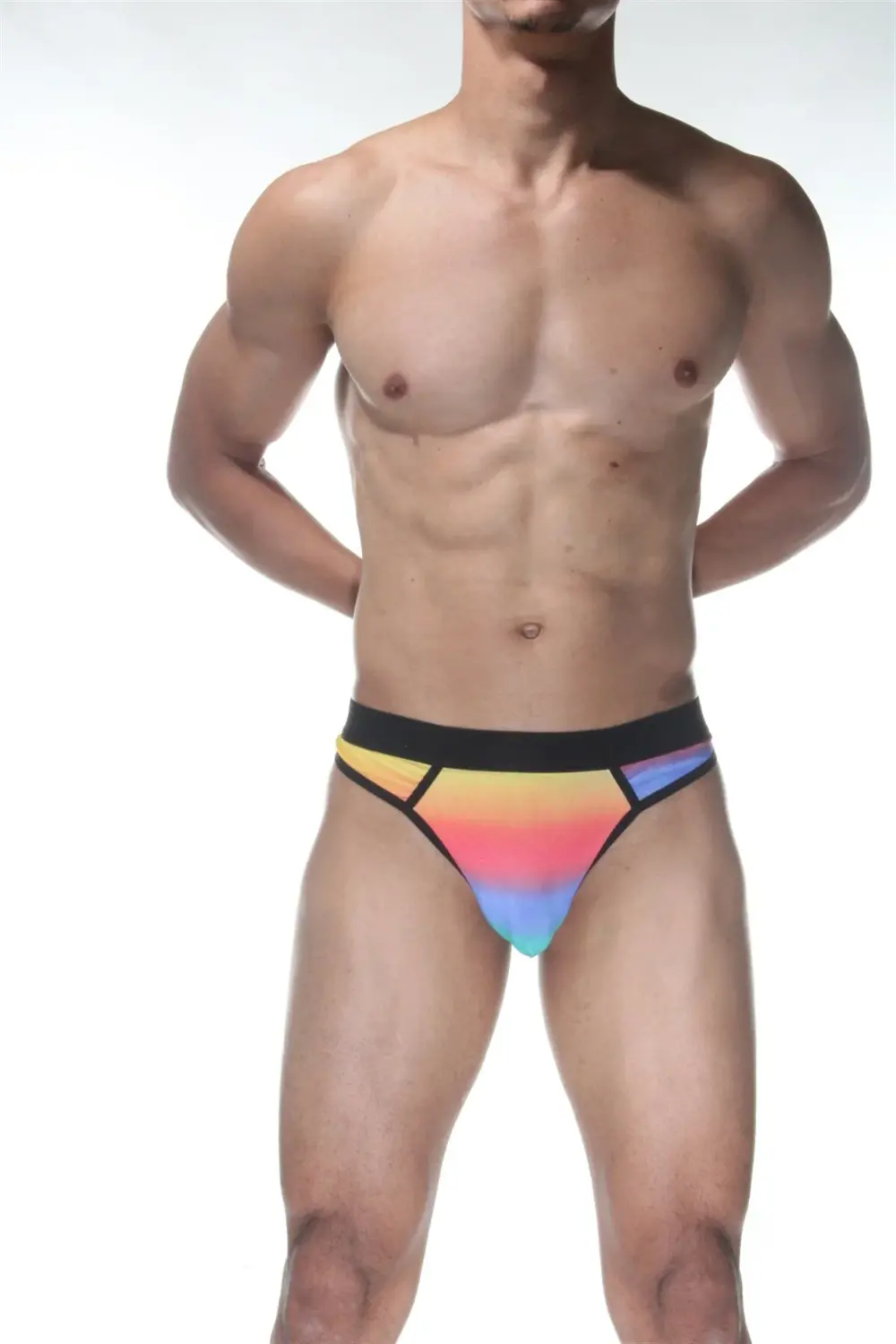 Gökkuşağı Erkek Tanga Kulot