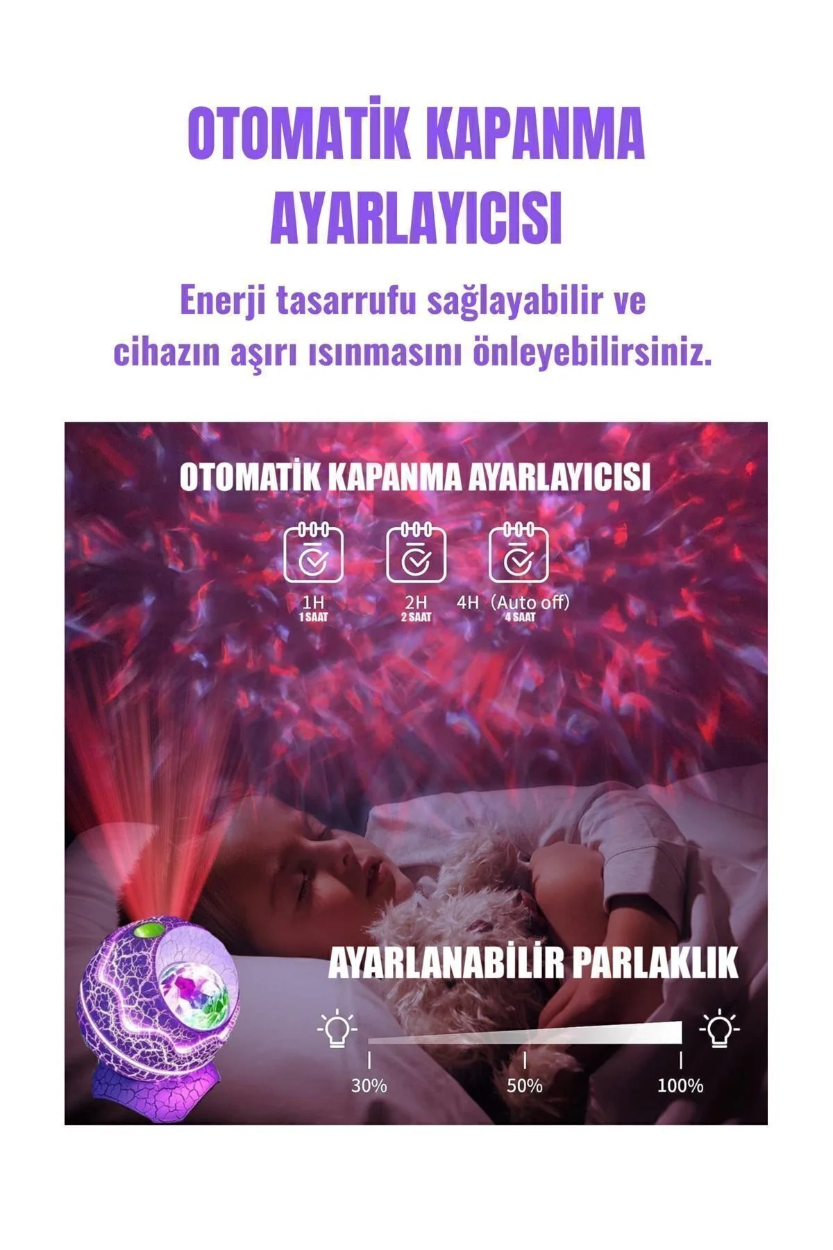 Gökyüzü Projeksiyonlu, Bluetooth Hoparlör Özellikli Dinozor Yumurtası Tasarımlı Gece Lambası Fiyatı, Yorumları ve Özellikleri