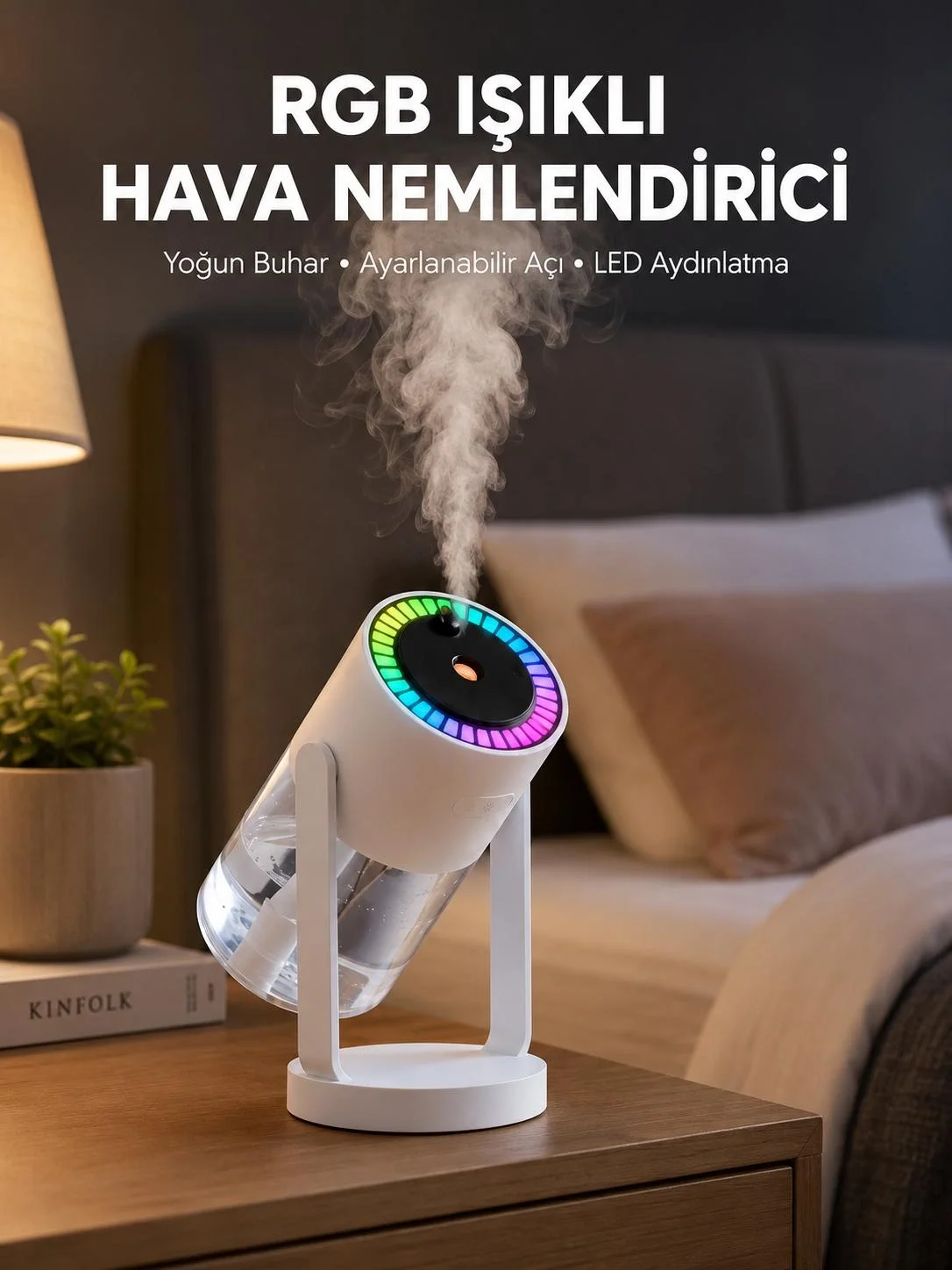 Gökyüzü Projektörlü Buhar Makinesi Ev Ofis ve Araç Uyumlu Yeni Nesil Gökyüzü Projektörlü Buhar Makinesi Ev Ofis ve Araç Uyumlu Yeni Nesil