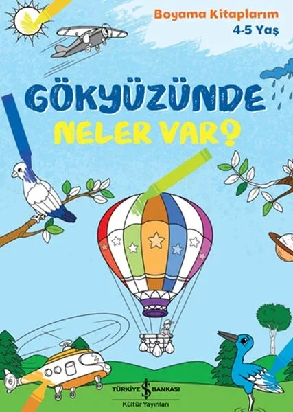 Gökyüzünde Neler Var? - Boyama Kitaplarım 4-5 Yaş Fiyatı, Yorumları ve Özellikleri