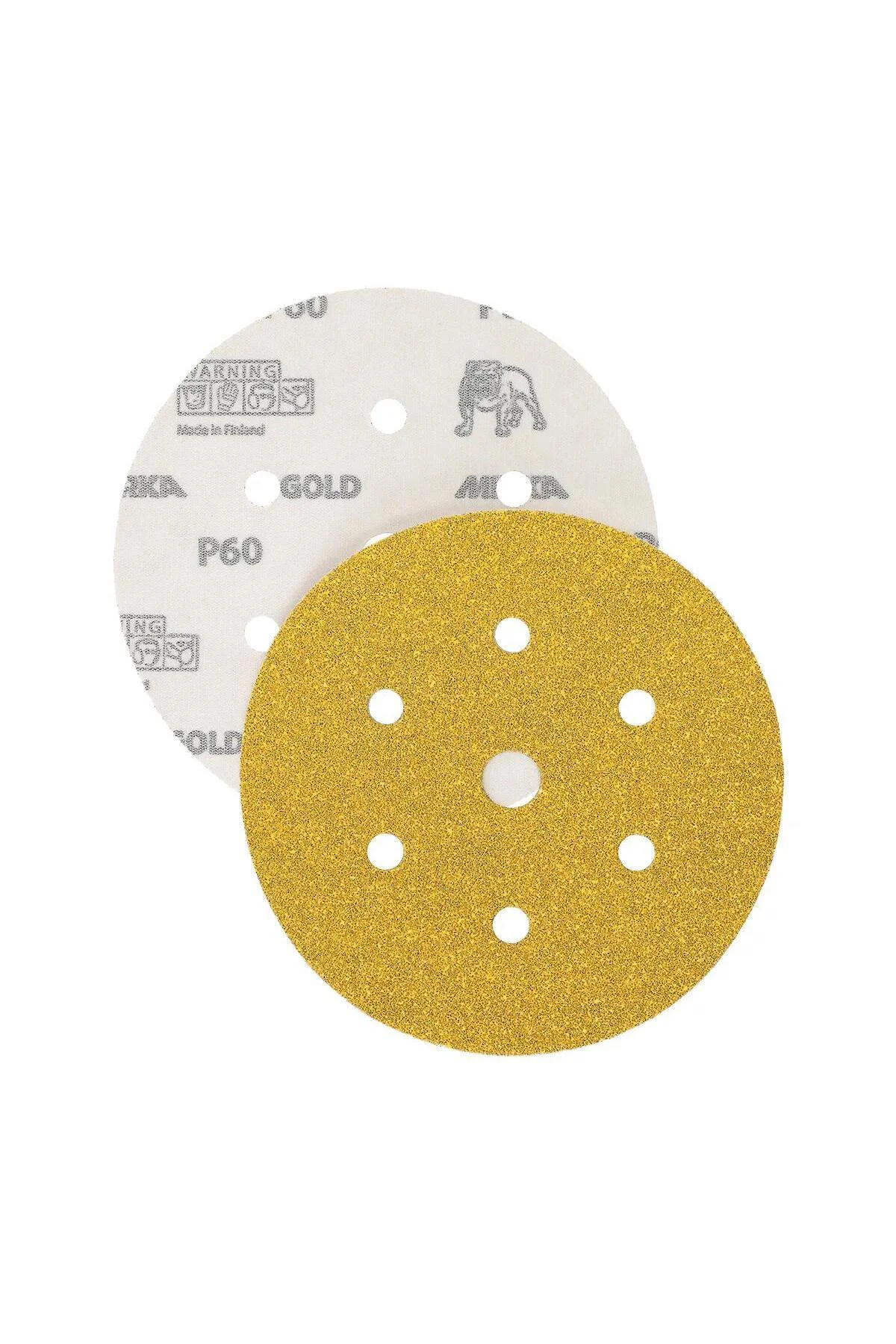 Gold 150 mm 240 Kum Cırt 7 Delik Zımpara (100'lü Paket)