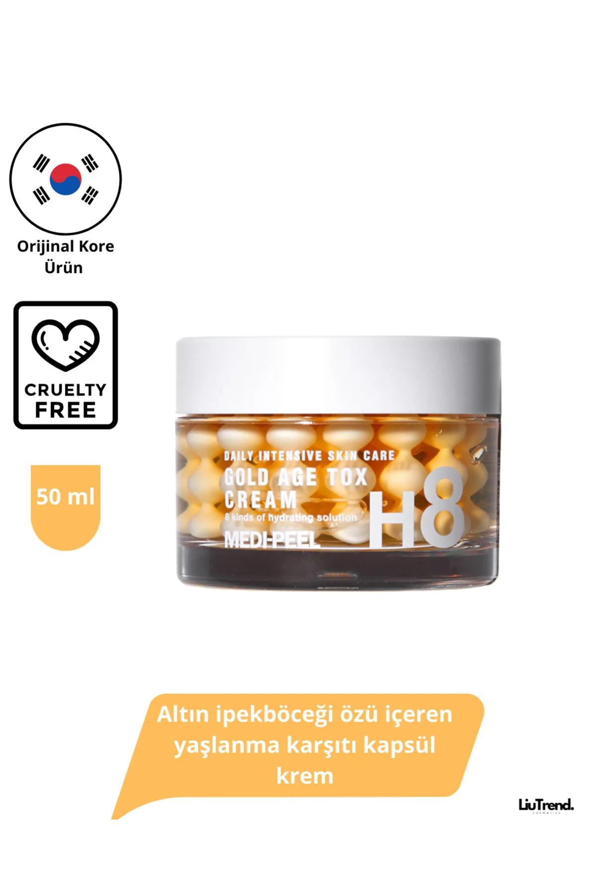 Gold Age Tox Cream 50 ml Cilde Parlaklık veren Altın Kapsül Krem