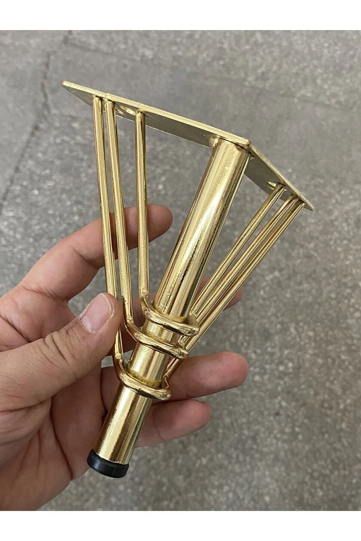 Gold demir koltuk ayağı 15 cm 4 ADET FİYATIDIR