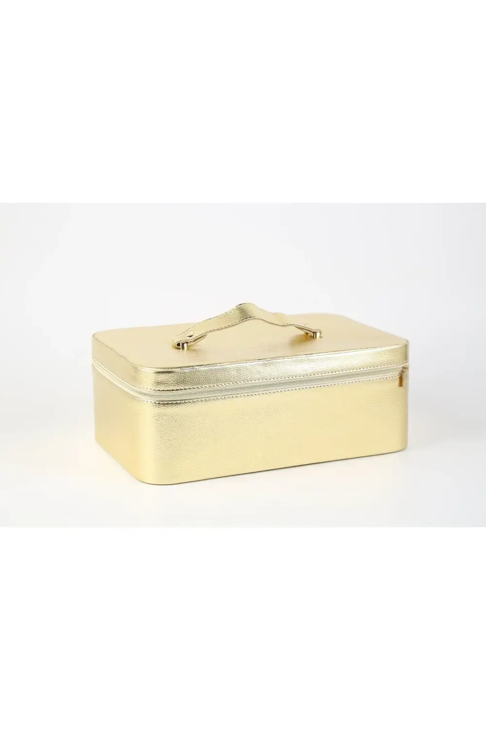 Gold Dikdörtgen Deri Kutu 30.5*20*12 cm