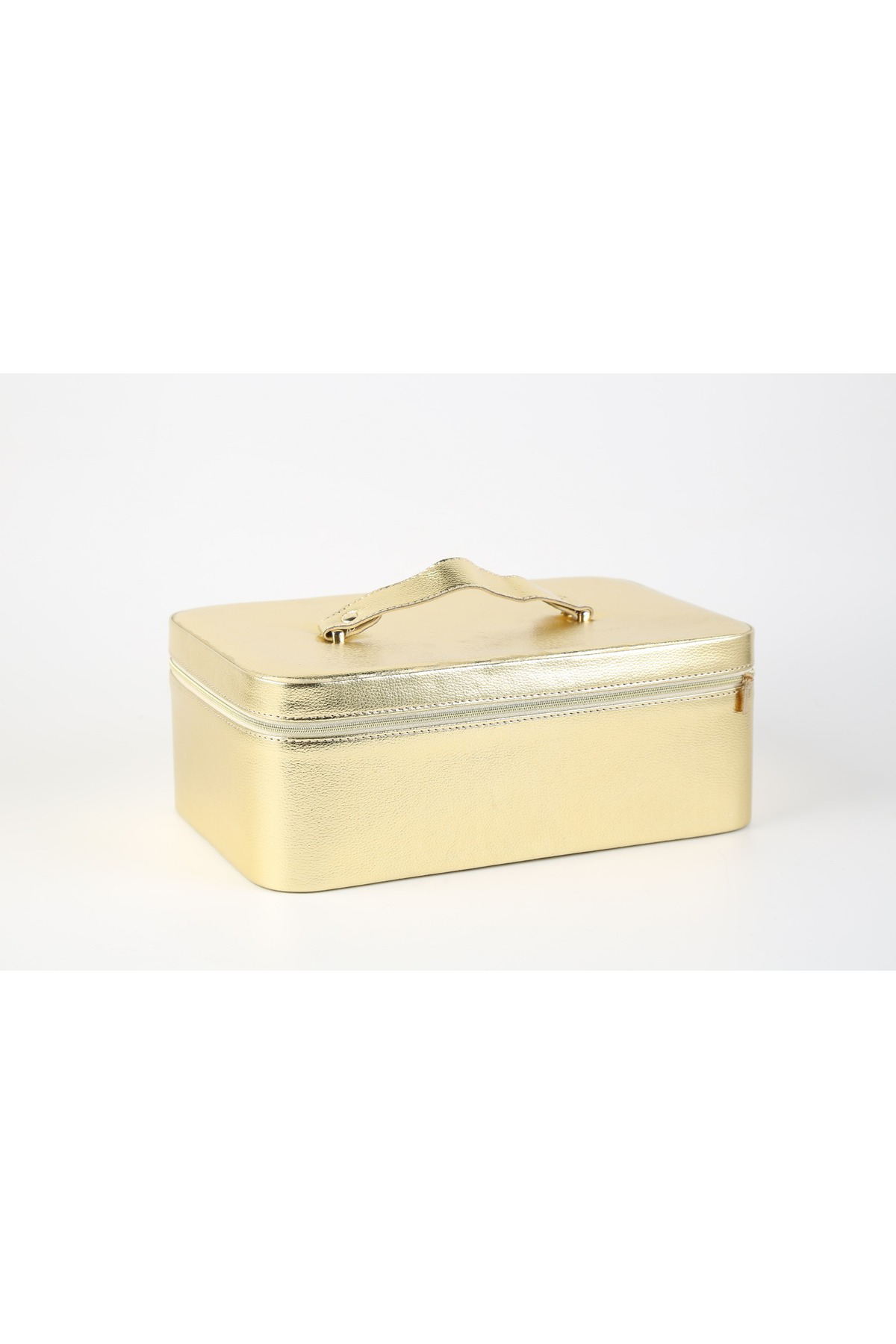 Gold Dikdörtgen Deri Kutu 30.5*20*12 cm