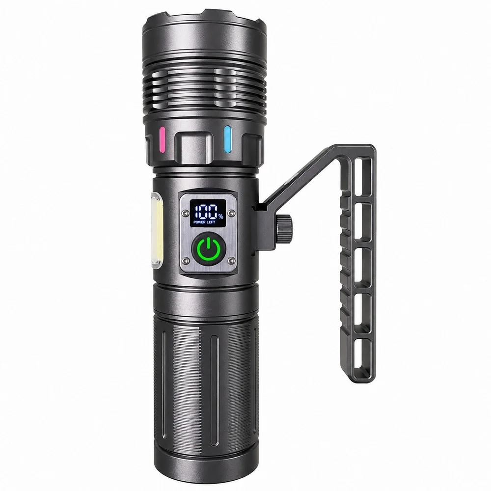 Gold Gp-292 50 Watt 5000 Lümen Profesyonel Şarjlı El Feneri