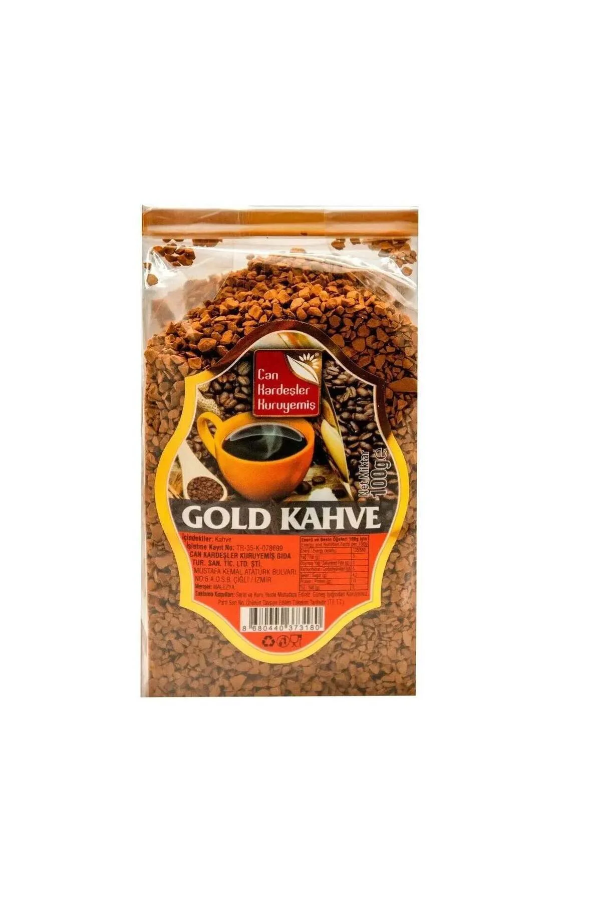 Gold Granül Kahve 250 g Gold Granül Kahve 250 g