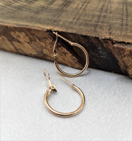 GOLD HALKA KÜPE 18 MM TAM KAPAMA-00HK67