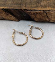 GOLD HALKA KÜPE 18 MM TAM KAPAMA-00HK67