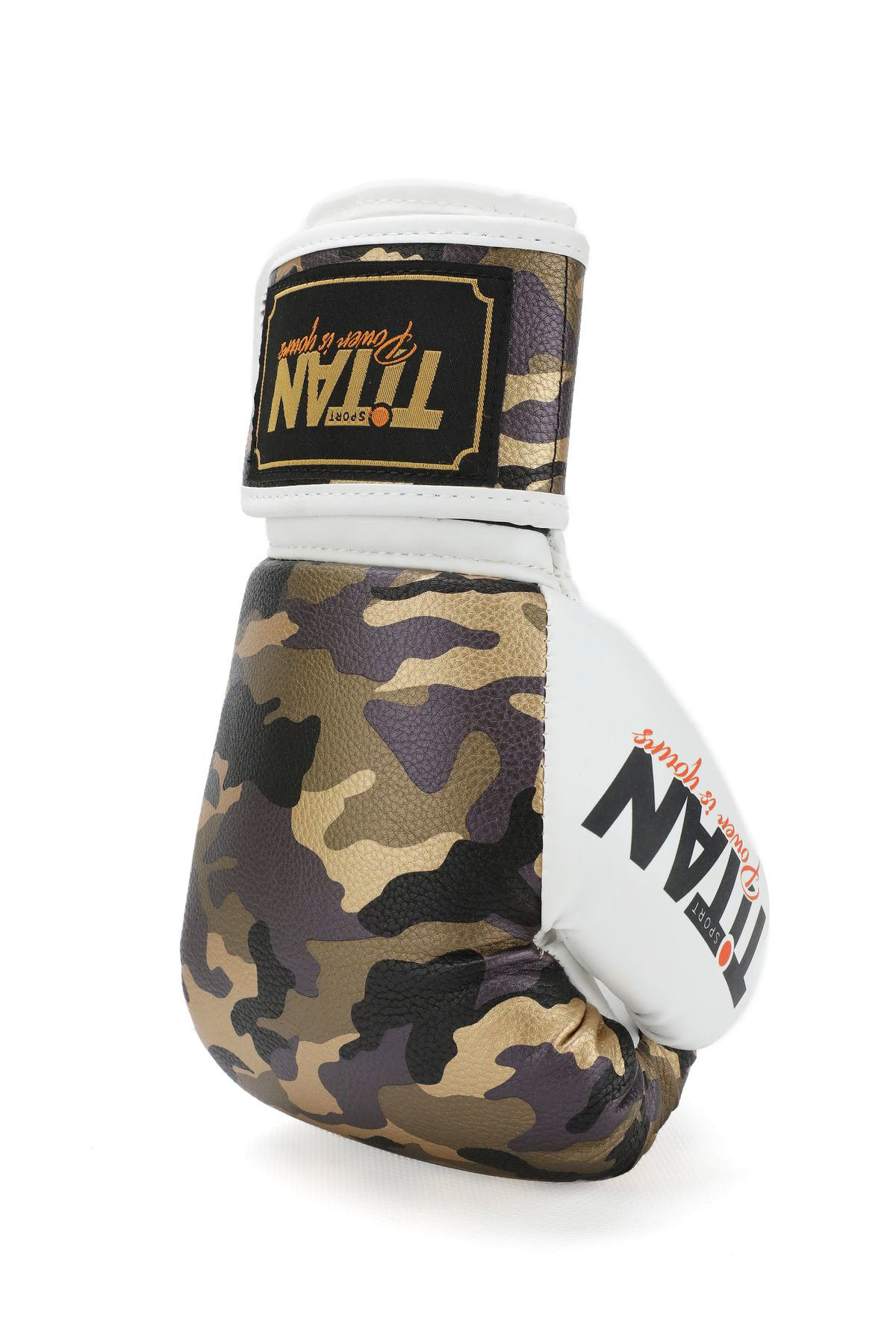 Titan Sport Gold Kamuflaj Boks Eldiveni