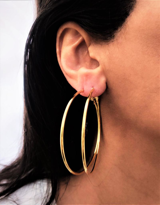 GOLD KAPLAMA 60 MM TAM KAPAMA HALKA KÜPE-HK104 GOLD KAPLAMA 60 MM TAM KAPAMA HALKA KÜPE-HK104