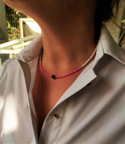 GOLD KAPLAMA ASORTİ DOĞALTAŞ PEMBE BONCUK KOLYE-KOL123 GOLD KAPLAMA ASORTİ DOĞALTAŞ PEMBE BONCUK KOLYE-KOL123
