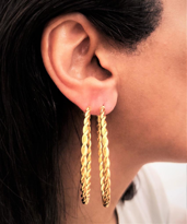 GOLD KAPLAMA KALIN BURGU MODEL 50 MM HALKA KÜPE-00HK89 GOLD KAPLAMA KALIN BURGU MODEL 50 MM HALKA KÜPE-00HK89