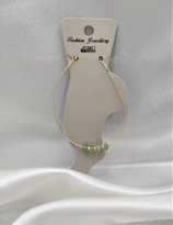 GOLD KAPLAMA MERCAN KIRIK TAŞ DETAY HALHAL-HALHAL54