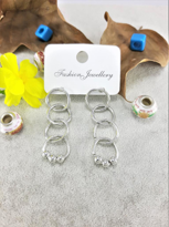 GOLD KAPLAMA PİRİNÇ ZİNCİR KÜPE-ZİNKÜ07