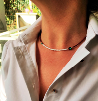 Tükkan Accessories Gold Kaplama Turkuaz Ve Hematit Taşi Kahverengi Boncuk Kolye-Kol1 Tükkan Accessories Gold Kaplama Turkuaz Ve Hematit Taşi Kahverengi Boncuk Kolye-Kol1