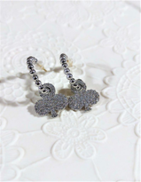 GOLD KAPLAMA ZİRKON TAŞ YONCA FİGÜR VİP SERİ KÜPE-VİPKÜ32 GOLD KAPLAMA ZİRKON TAŞ YONCA FİGÜR VİP SERİ KÜPE-VİPKÜ32