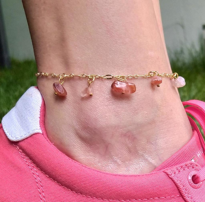 GOLD KAPLAMA ZİNCİR DETAY ORJİNAL YEŞİM DOĞALTAŞ HALHAL-HALHAL43