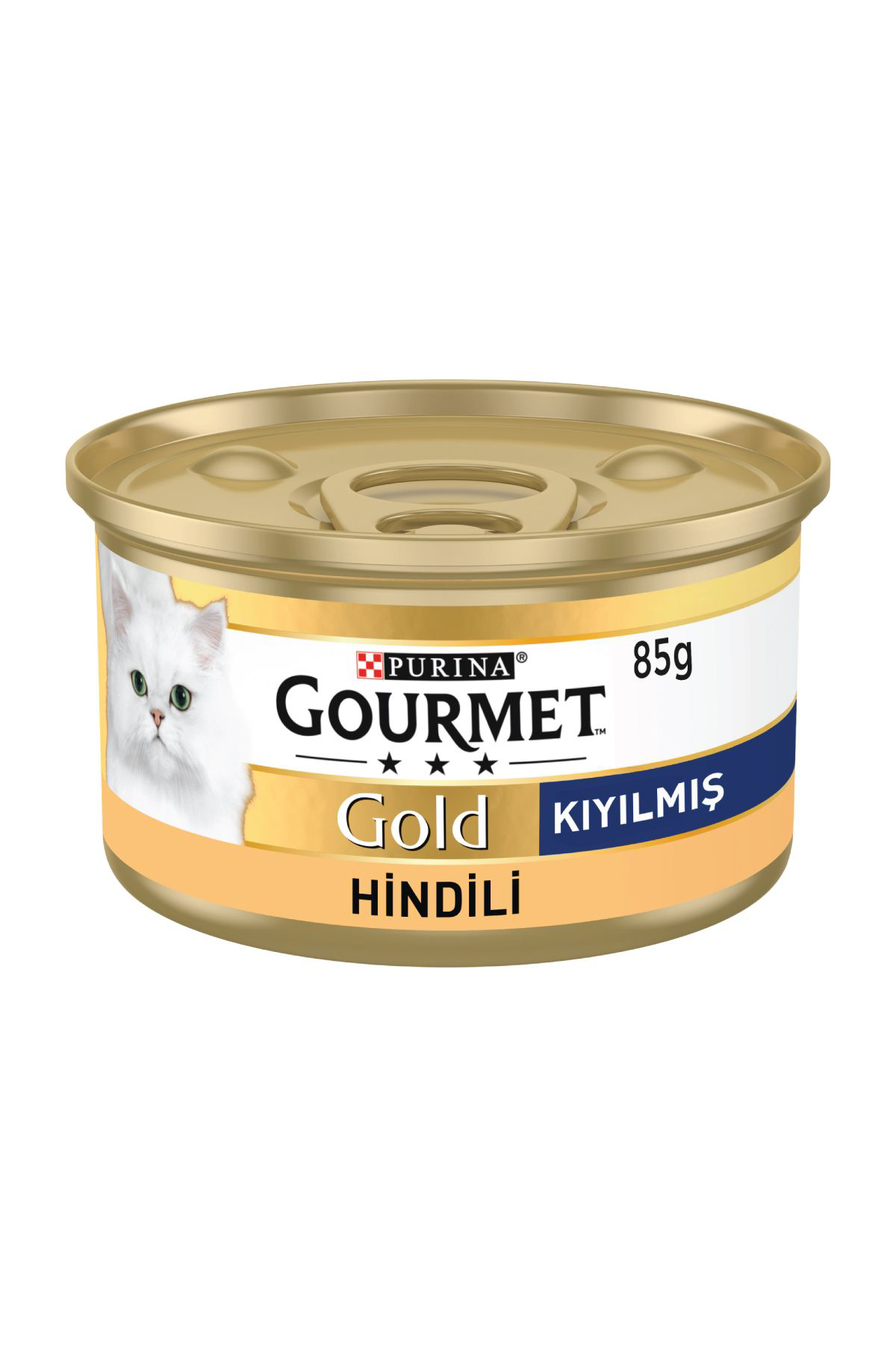 Gourmet Gold Kiyilmiş Hindili Kedi Konservesi 85 G