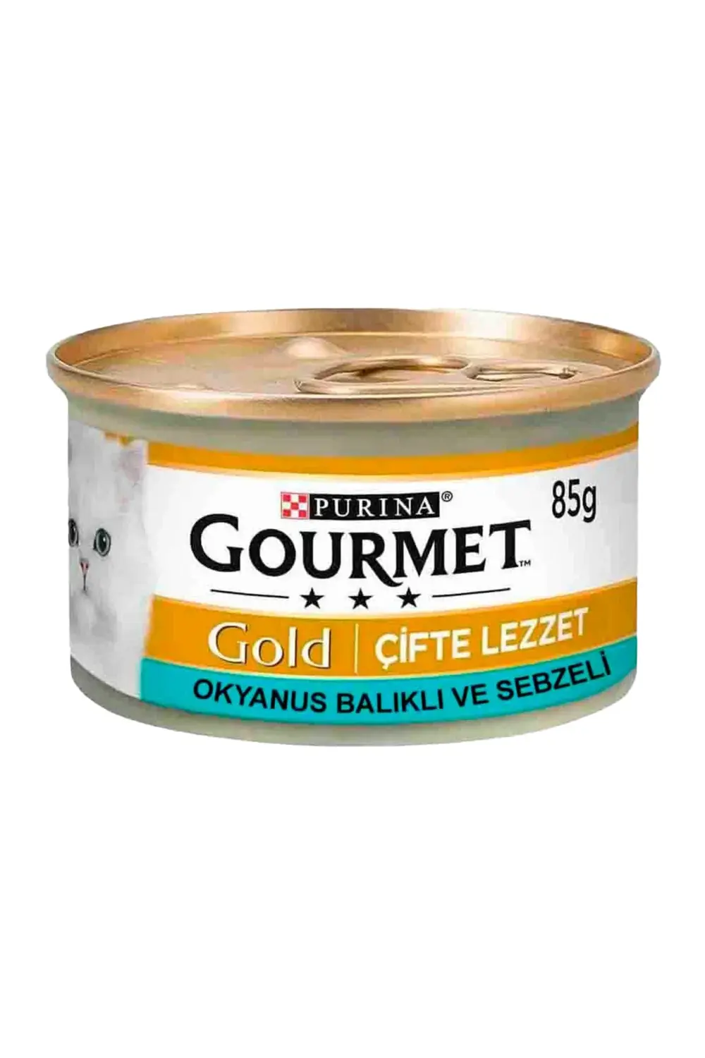 Gold Kıyılmış Hindili Kedi Konservesi 85 G