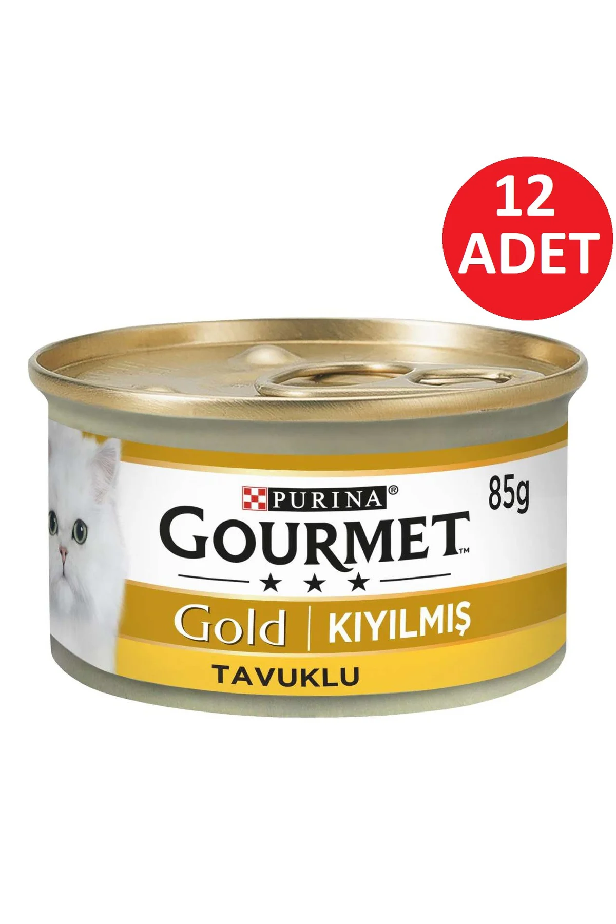 Gold Kıyılmış Tavuklu Kedi Yaş Maması 85 gr 12 Li Fiyatı, Yorumları ve Özellikleri