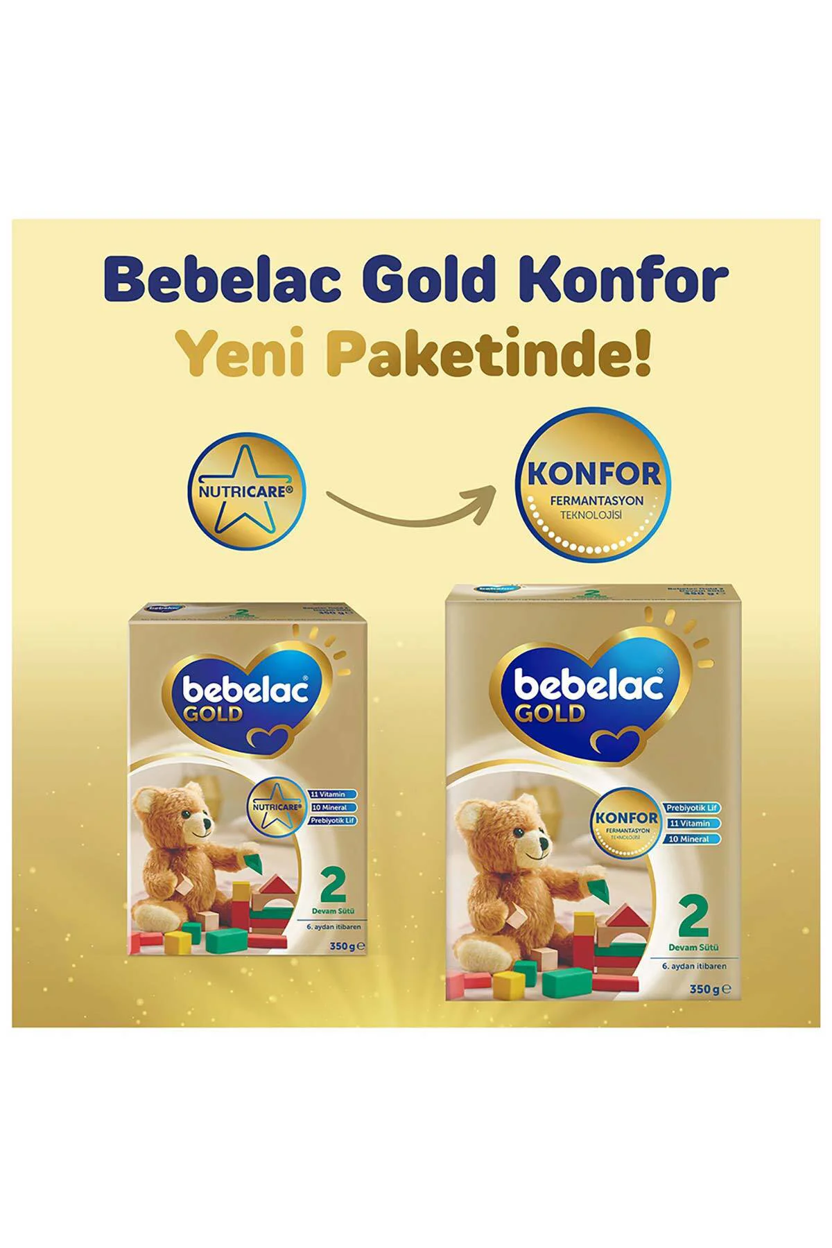 Gold 2 Devam Sütü 6-12 Ay 800 Gr