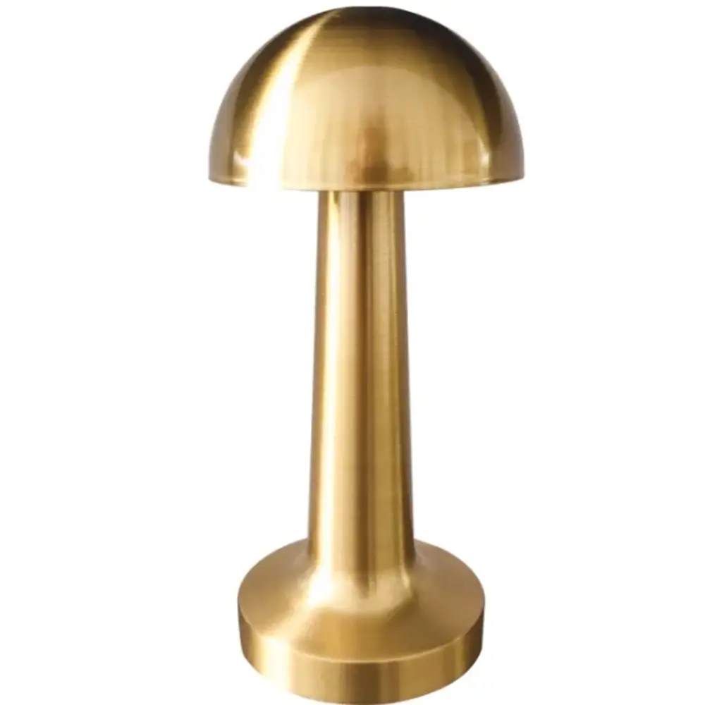 GOLD Mantar Lamba CT-8429 Lizbon 3 Renk Şarjlı Masa Lambası (4741