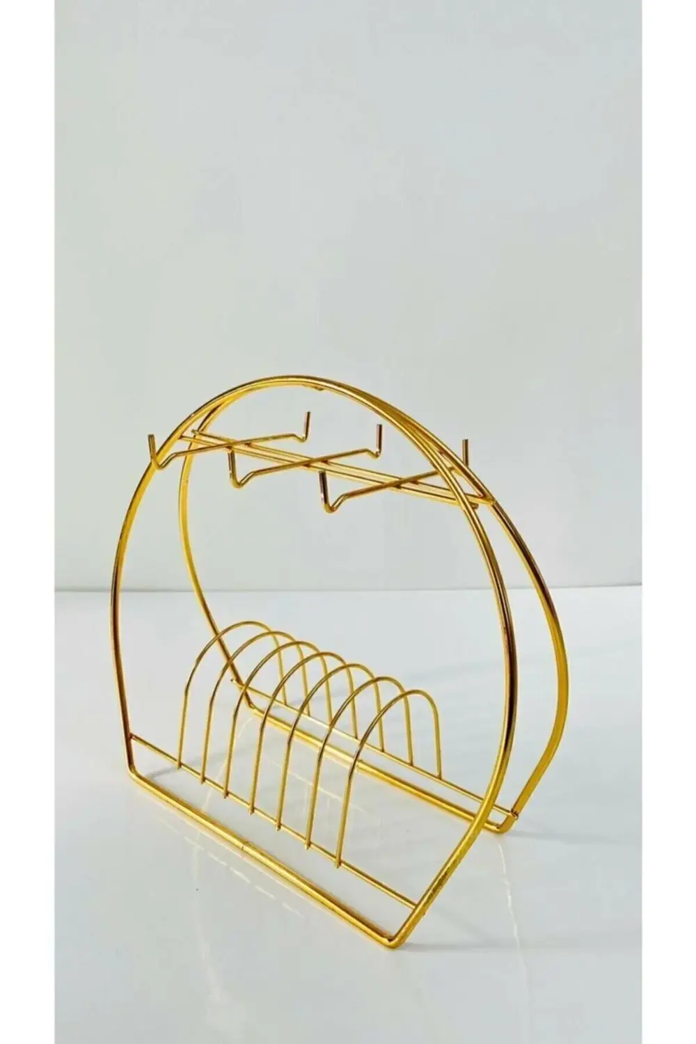 Gold Metal Fincan Askısı