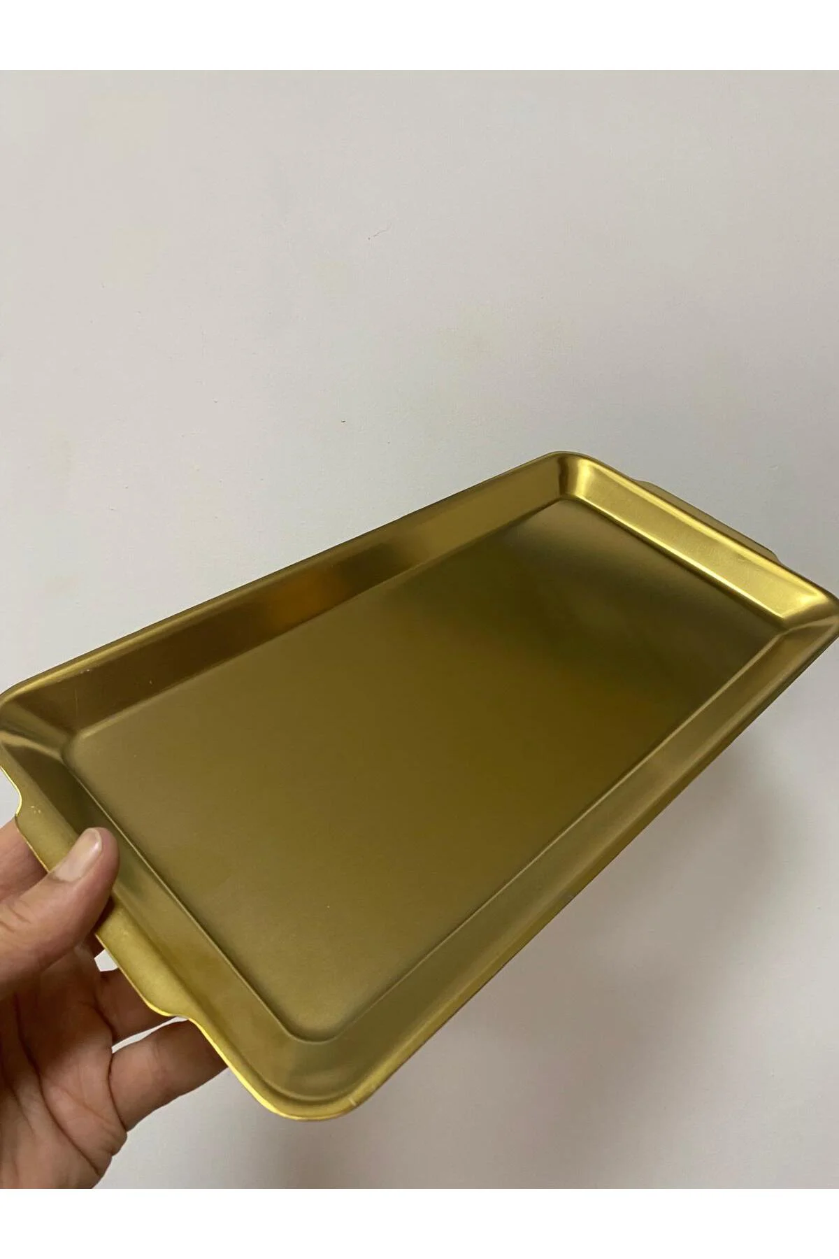 Gold Metal Sunum Tepsisi Kahve Sunum Orta Sunum Tabağı Gold Metal Sunum Tepsisi Kahve Sunum Orta Sunum Tabağı