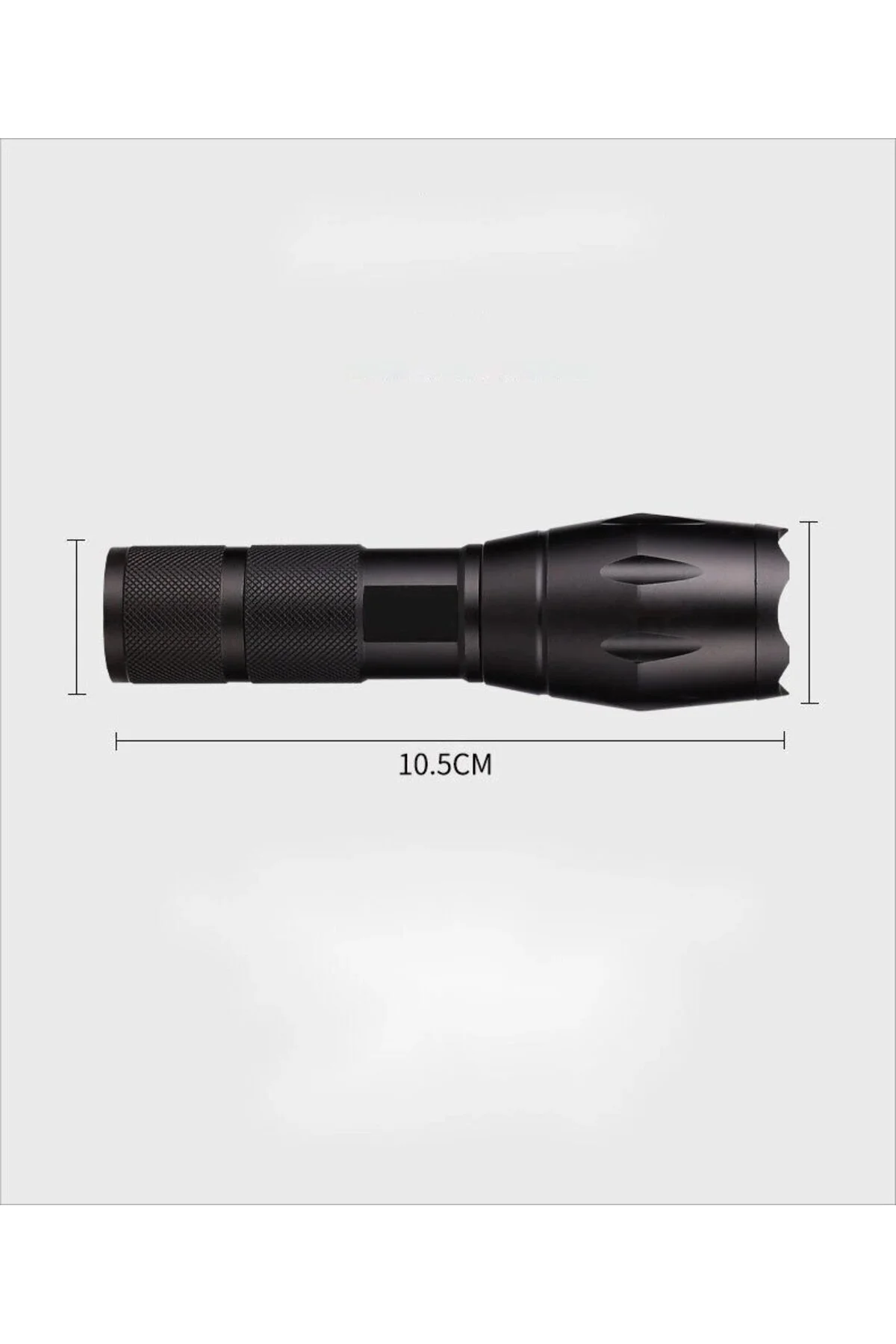 Gold Orion Km-108 T6 Led Şarjlı El Feneri 5 Modlu 200 Metre Işık 