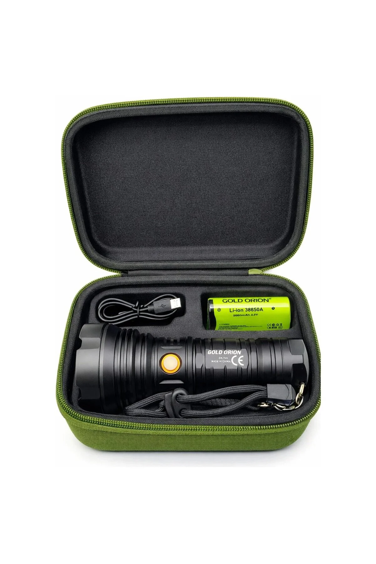 Gold Orion Or-t40 100w 5000 Lümen Led Şarjlı El Feneri