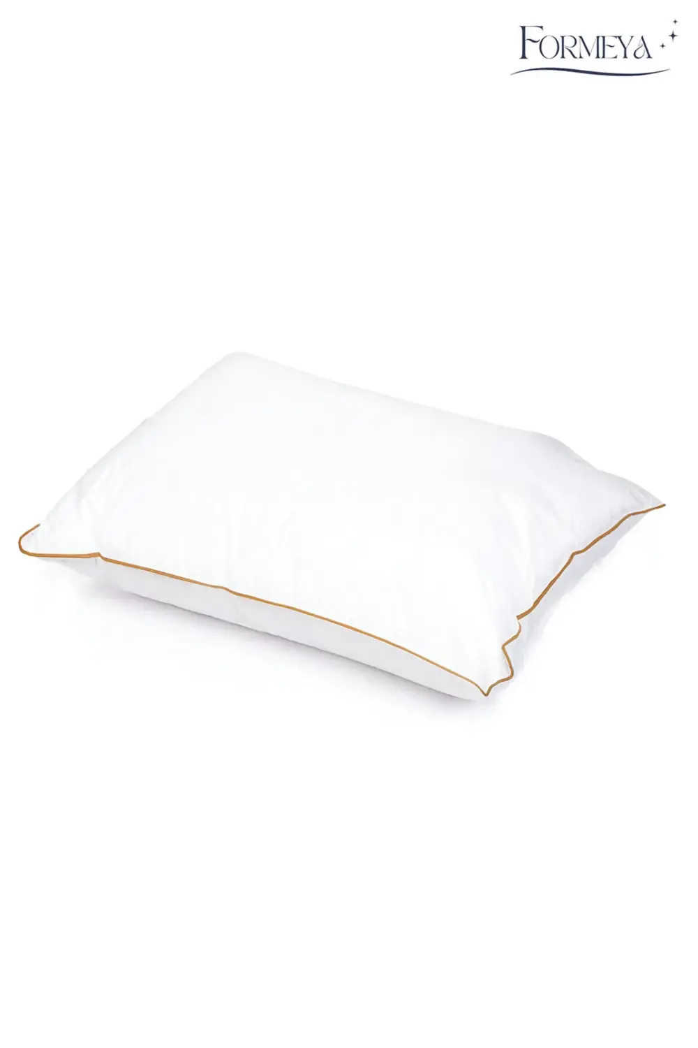 Gold Rengi Biyeli Nanojel Yastık 1100 gram 50x70 cm 1 adet, Lüks