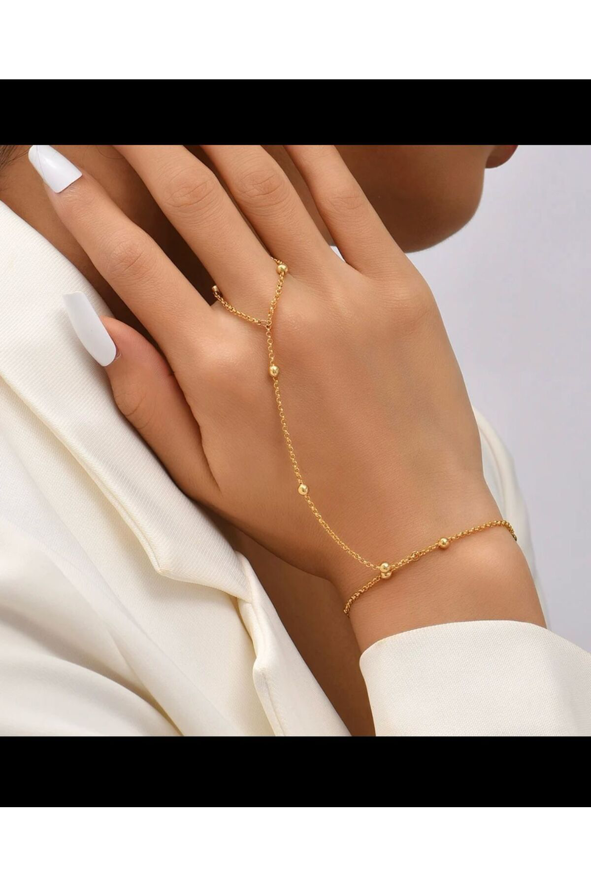 Arescollection Gold Renk Kararmaz Dorika Zincir Şahmeran