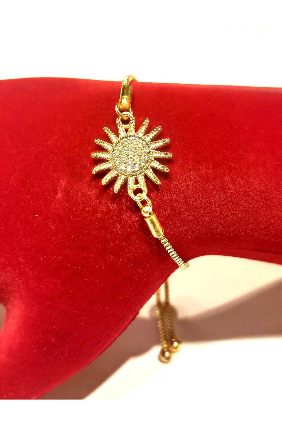 Gold Renk Lüks Figürlü Gösterişli Ayarlanabilir Bileklik