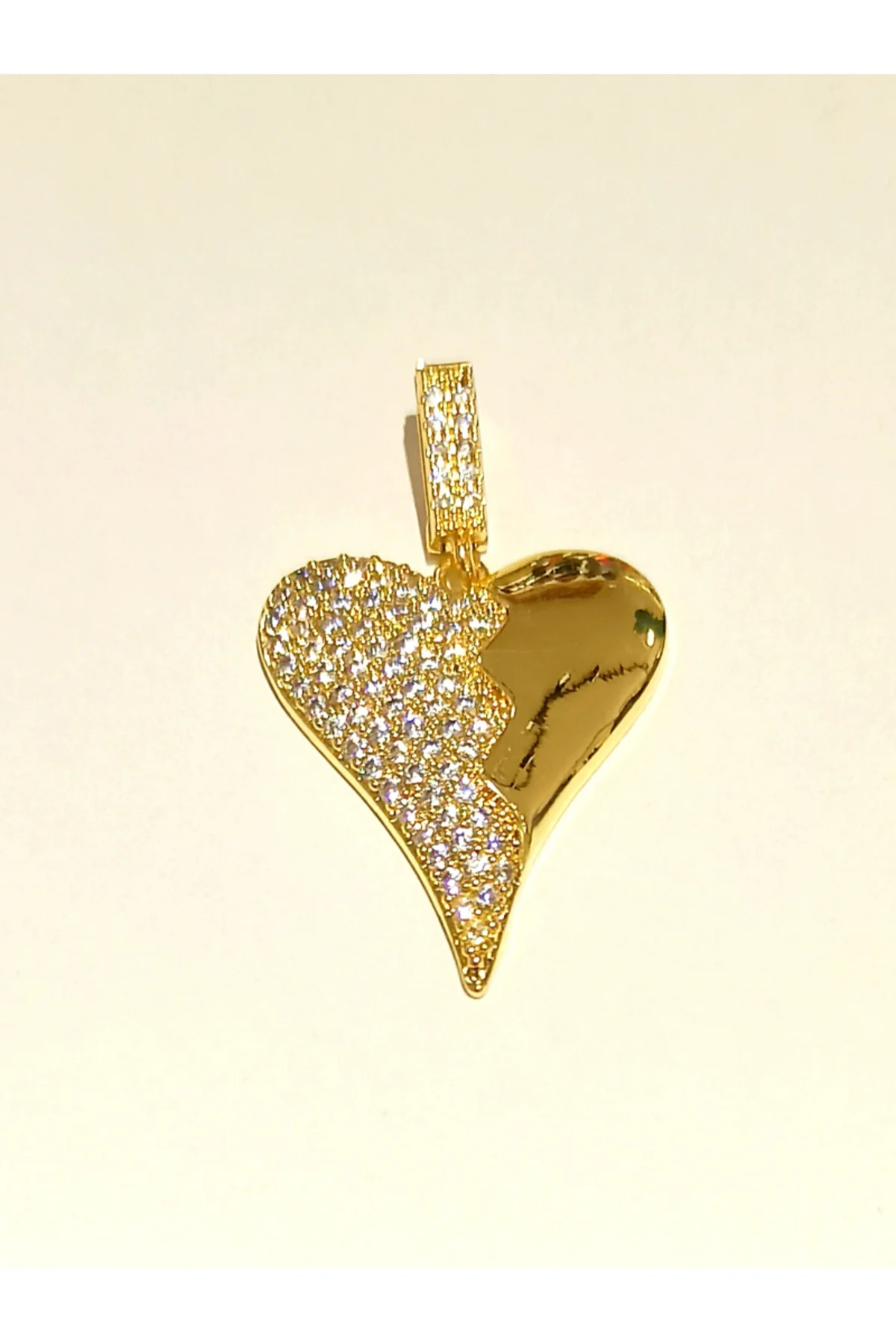 Gold Renk Lüks Figürlü Gösterişli Kolye Başlığı