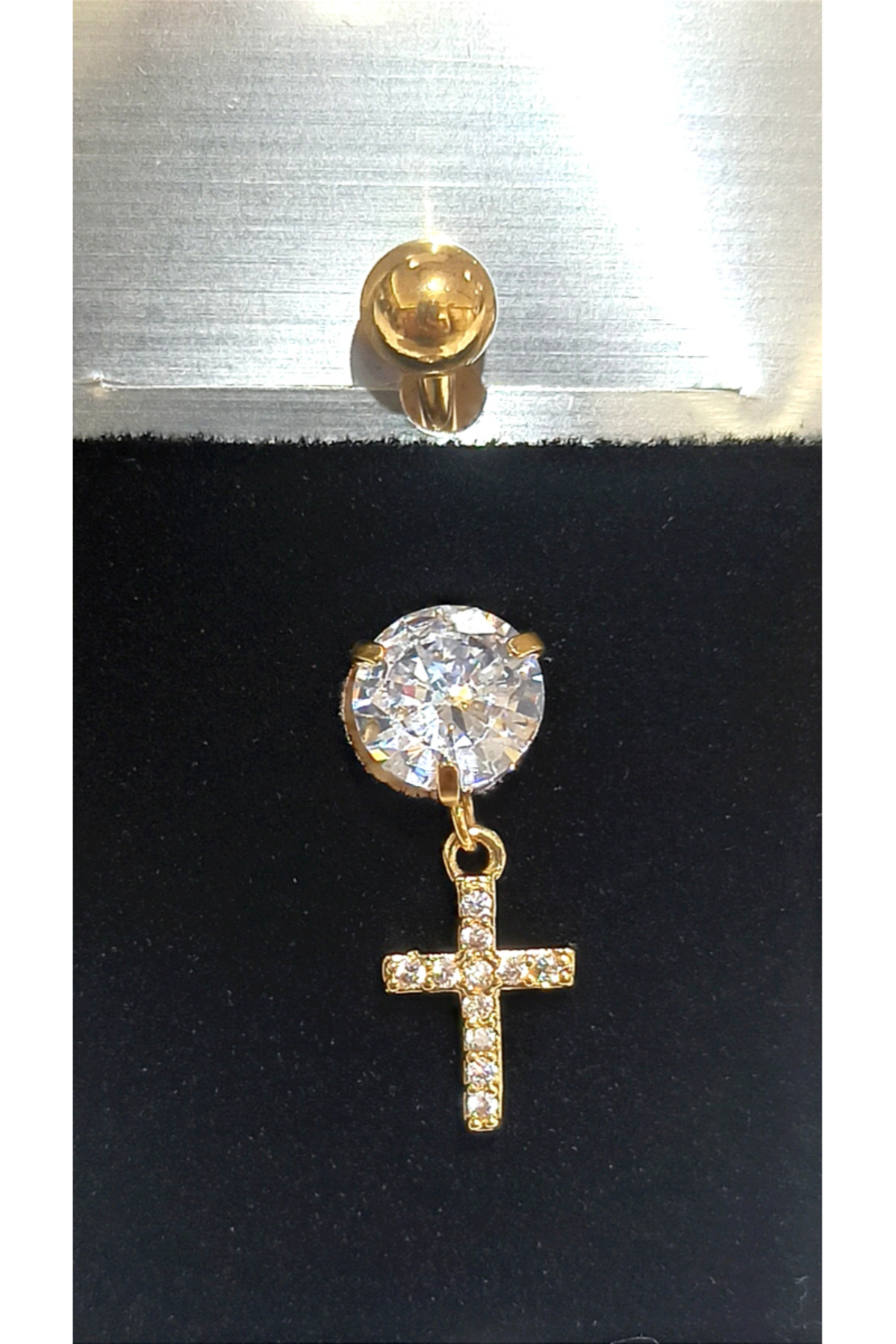 Monalisa Home Gold Renk Lüks Figürlü Gösterişli Göbek Pirsing