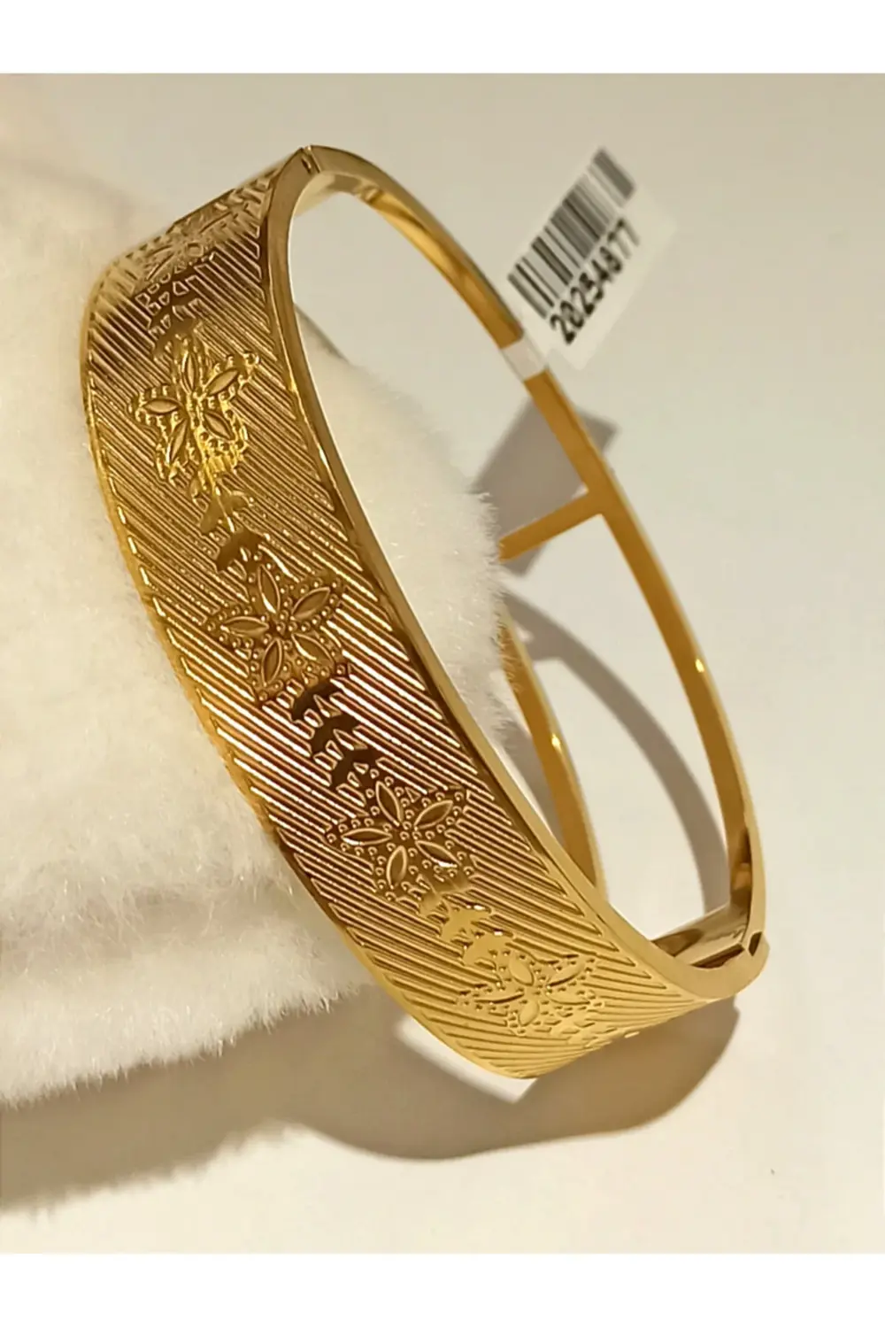 Gold Renk Lüks Figürlü Gösterişli Bileklik